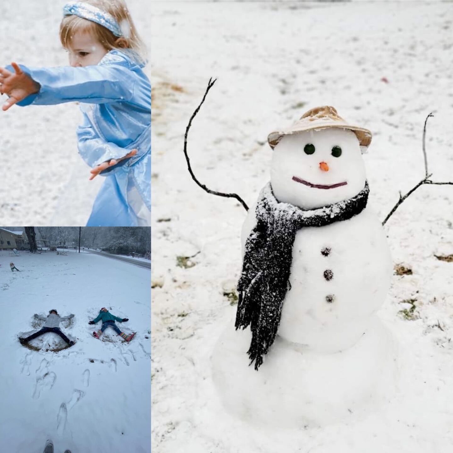 Locals share snow photos